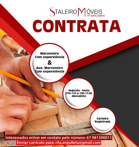 Vagas De Emprego Para Marceneiro