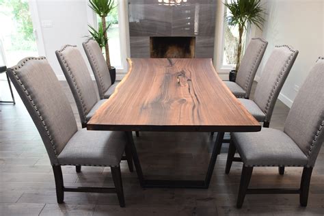 pinnacle  edge walnut dining table  atelier yuwaciaojp