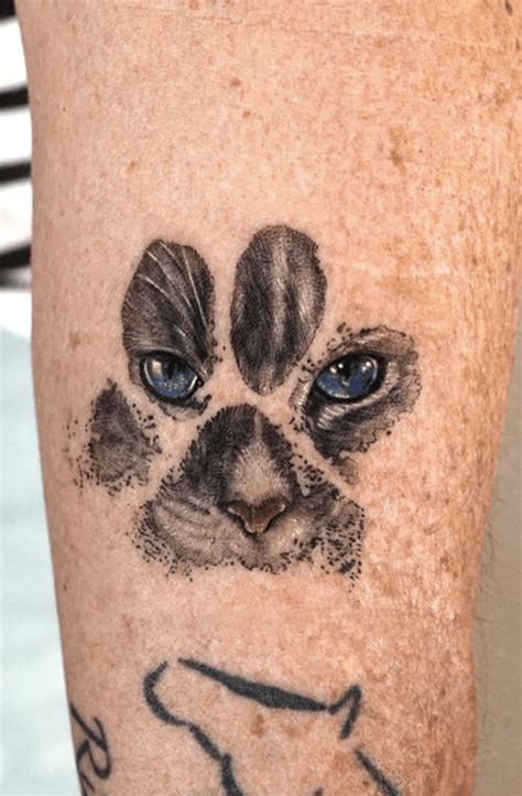 lion paw print tattoo eagleviewtattoocom
