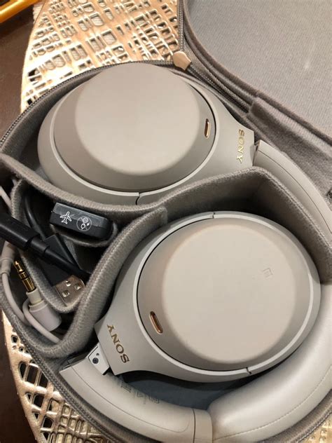 SONY XM4 - SILVER, Audio, Headphones & Headsets on Carousell