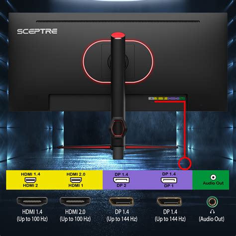 E345B-QUT168 Sceptre 34" Ultrawide Monitor