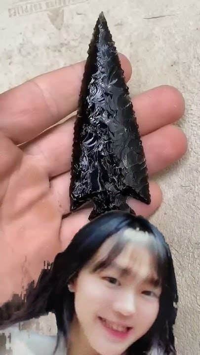 Pisau tertajam yang terbuat dari batu obsidian - YouTube