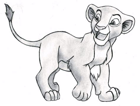 The Lion King - Nala (cub) by 09Dianime on DeviantArt