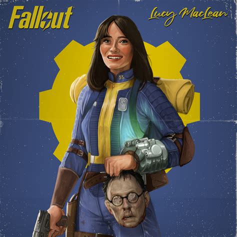 ArtStation - Fanart Lucy MacLain - Fallout