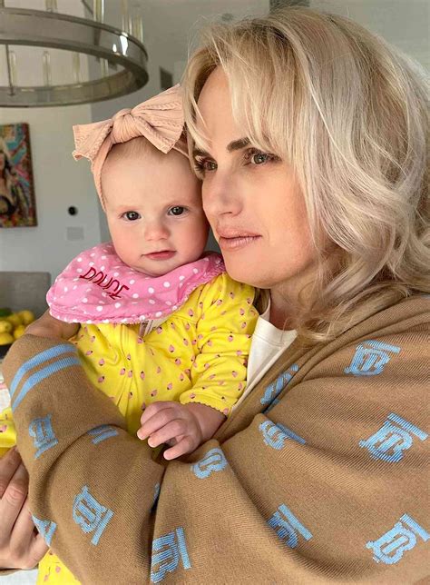 Rebel Wilson Snuggles Baby Daughter Royce: Photos