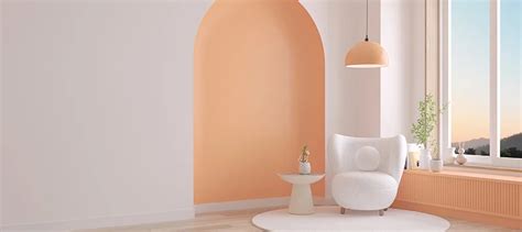 peach colour paint combinations   nerolac