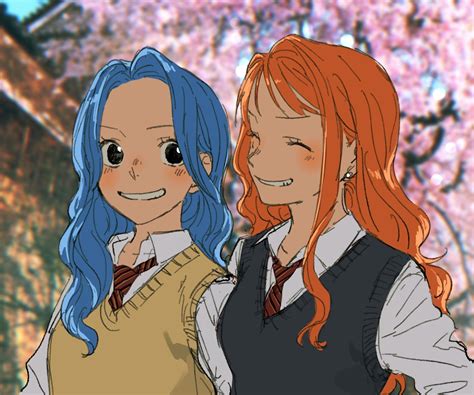 Nami & Vivi: Anime Icons Unite – HD One Piece Wallpaper | 2048x1707