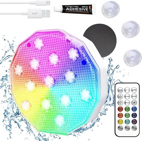 Amazon.com: GlowTub Underwater Remote Controlled LED Color Changing