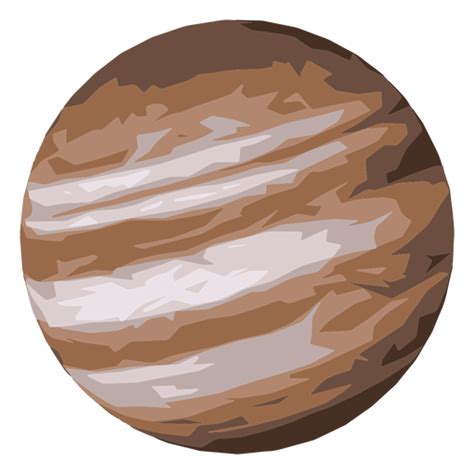 Jupiter Planet Icon for DIY Projects