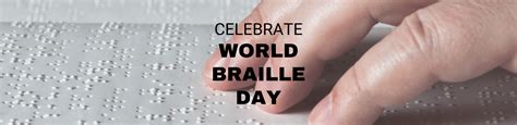 Celebrate World Braille Day - Parkland Library