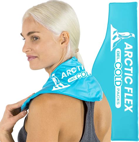 arctic flex neck cooler ice pack cold compress shoulder therapy wrap
