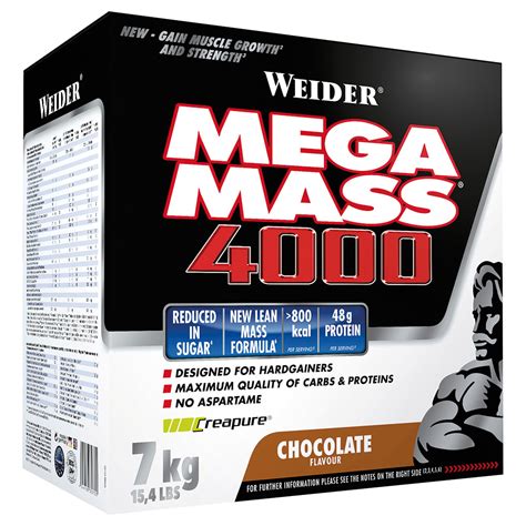 Mega Mass 4000 (7000g) von Weider kaufen | Bodylab24 Shop