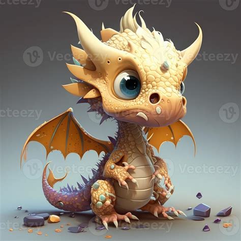 Little dragon concept. Generate Ai 22392951 Stock Photo at Vecteezy