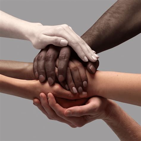4+ Thousand Different Races Holding Hands Royalty-Free Images, Stock