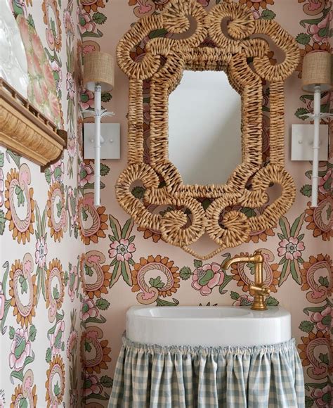 30 Prettiest Small Bathroom Wallpaper Ideas To Decorate Your Bathroom