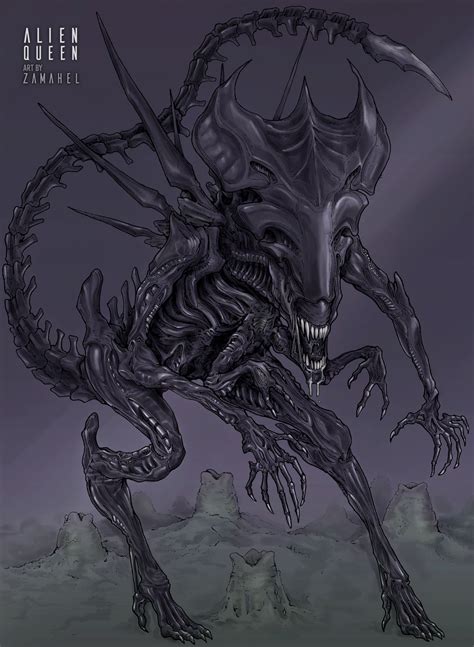 ALIEN Queen by itzamahel on DeviantArt