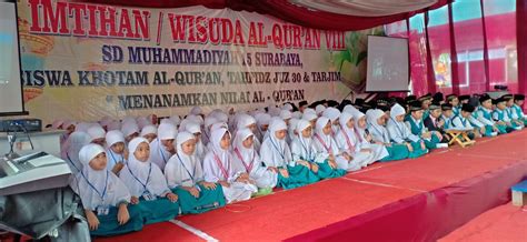 Imtihan Al-Qur’an SD Muhammadiyah 15 Surabaya Tuai Banyak Pujian - klikmu