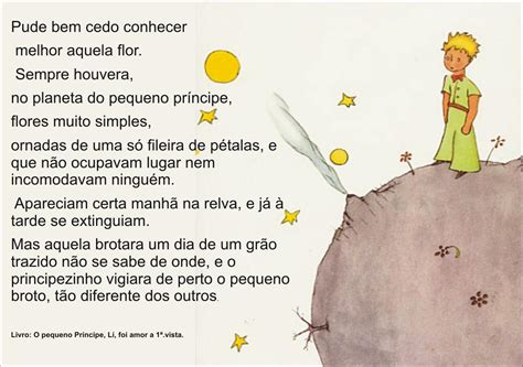 Poema Do Pequeno Principe - LIVROS ONLINE: Antoine de Saint-Exupéry - O Pequeno Principe