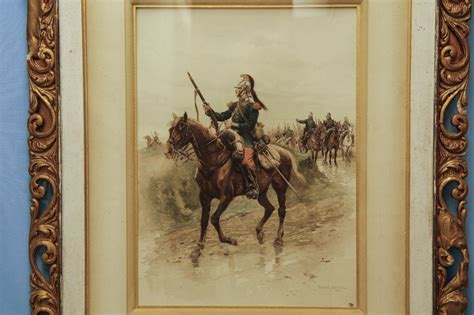 1882 Edouard Detaille French Napoleon Napoleonic Cavalry Lithograph ...