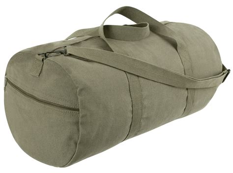rothco canvas shoulder duffle bag thunderhead outfitters