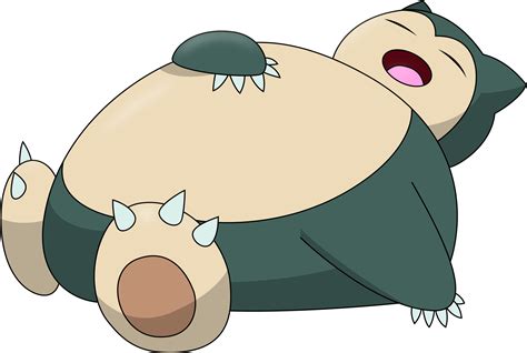 snorlax character pokemon art anime style transparent png