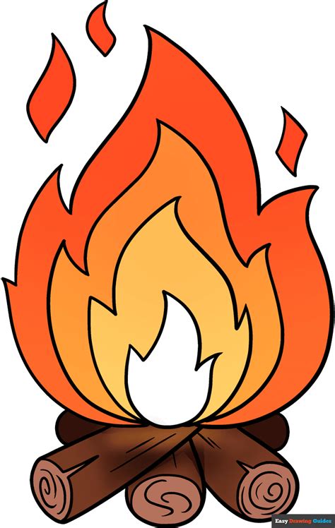 How To Draw A Fire