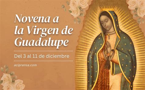 Novena a la Virgen de Guadalupe 2023 | ACI Prensa