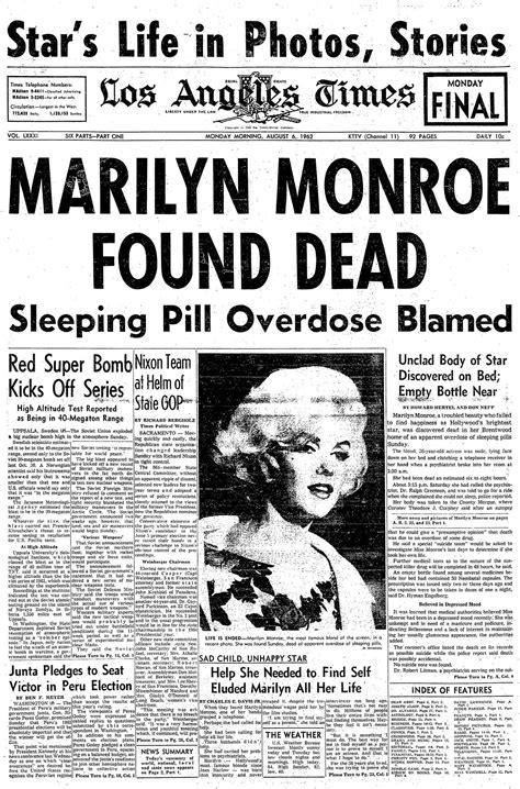 The post-mortem fate of Marilyn Monroe: a case study of bodily