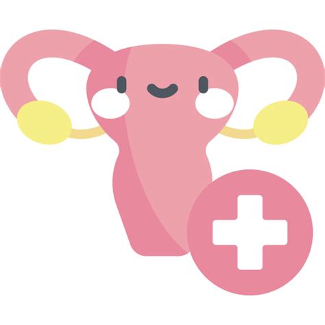 Gynecology Kawaii Flat icon