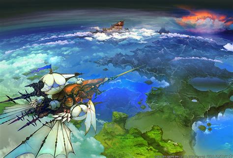 floating lands art final fantasy xiv heavensward art gallery
