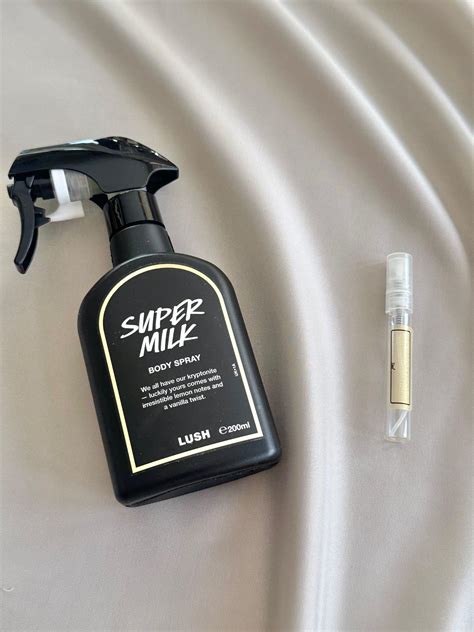 LUSH | Super Milk | Samples