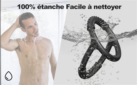 Anneaux de Pénis Triangle pour Homme Sex Toys Cockring Elastique