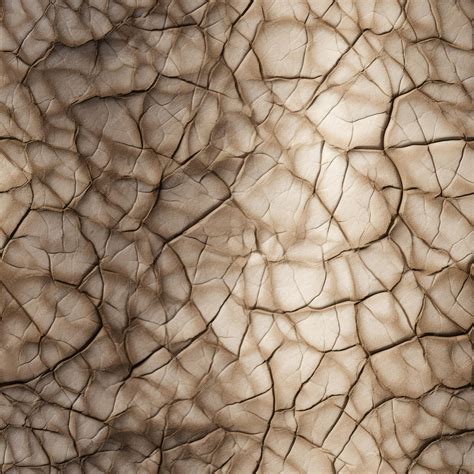 Premium AI Image | Closeup of a wrinkled skin texture with a detailed