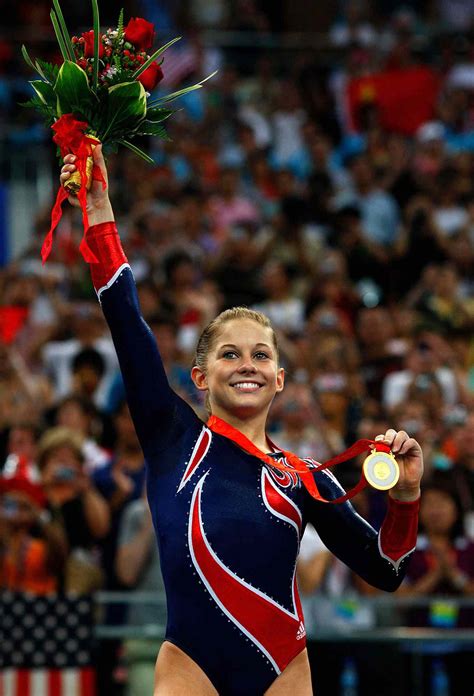 Shawn Johnson Wears Gymnastics Leotard 40 Weeks Pregnant
