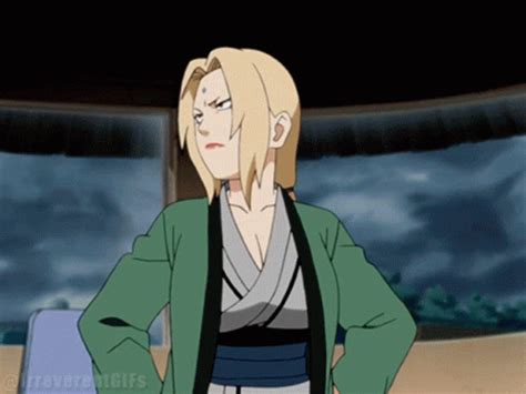 tsunade senju wondering gif tsunade senju wondering thinking discover
