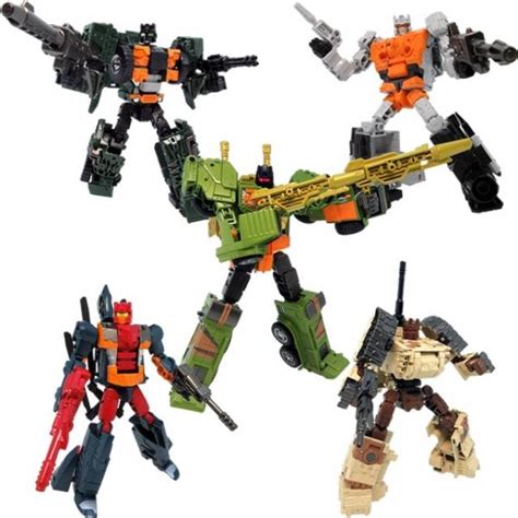 UW-EX Baldigas Combiner Set of 5 | Transformers Unite Warriors | Takara