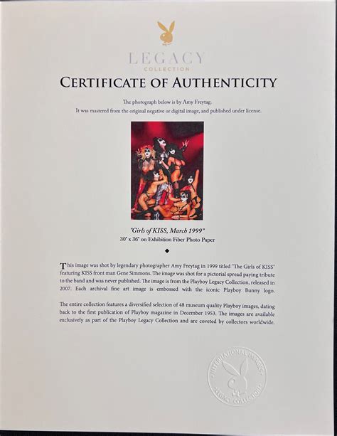 Charitybuzz: Girls of Kiss From The Playboy Legacy Collection