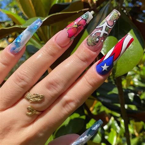 Boricua Shabby Chic on Instagram: “Puerto Rican Nail Art!!! - Artist ...