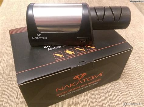 Точилка для ножей настольная Nakatomi NEC-2000 - «Точим ножи одним ...