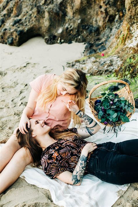 Laguna Beach Engagement Photos | Clarisse Rae Photo & Video | Lesbian