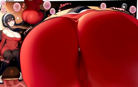 Rule 34 - 1boy 1girls 2d black hair blonde hair butt crush cameltoe