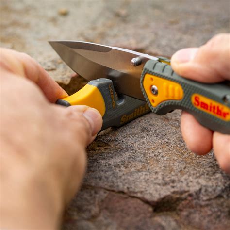 straight serrated pocket knife sharpener edc tools