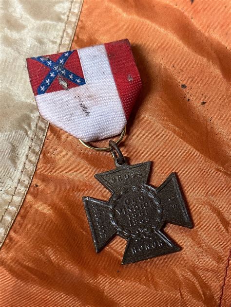 Civil War Confederate Veterans Southern Cross Of Honor - Sep 25, 2023