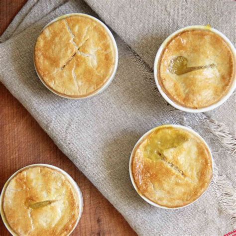 Individual Chicken Pot Pies Recipe - Scott Hocker