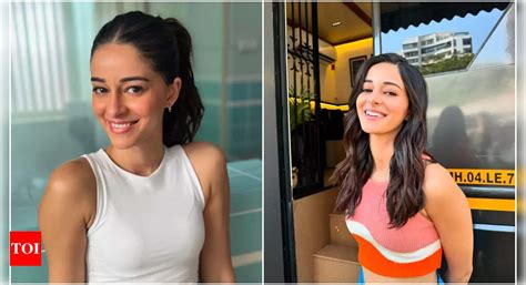 When Ananya Panday shared pics showing her happiest moments from beach