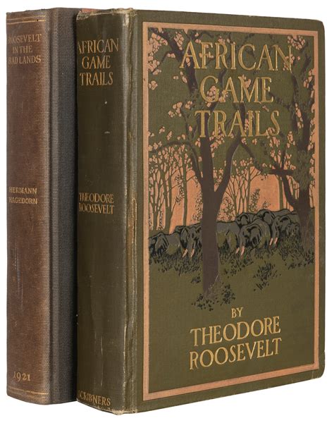 Lot Detail - ROOSEVELT, Theodore (1858–1919). African Game Trails: An Ac...