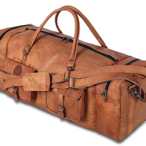duffel bags leather men 5