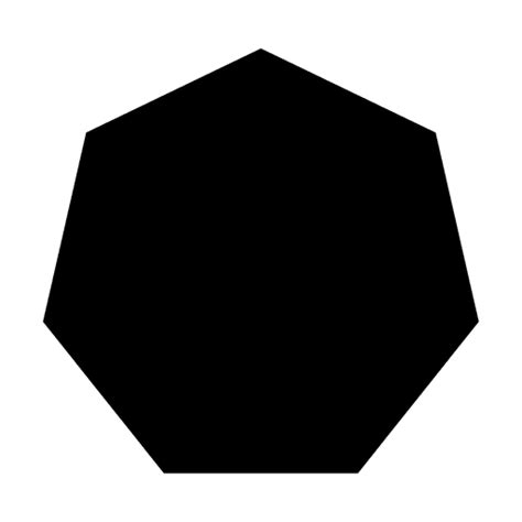 heptagon psd mockup editable template