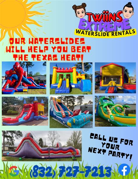 Twins Extreme Waterslides | Seabrook TX