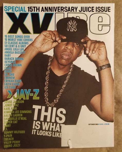 Vibe Magazine September 2008 Special 15th Anniversary Juice Issue: Jay